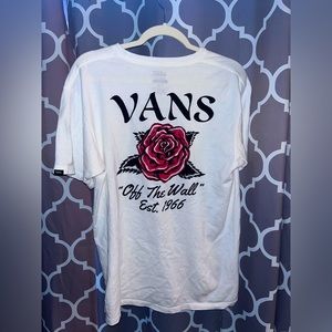 Vans White Vans Rose Shirt.